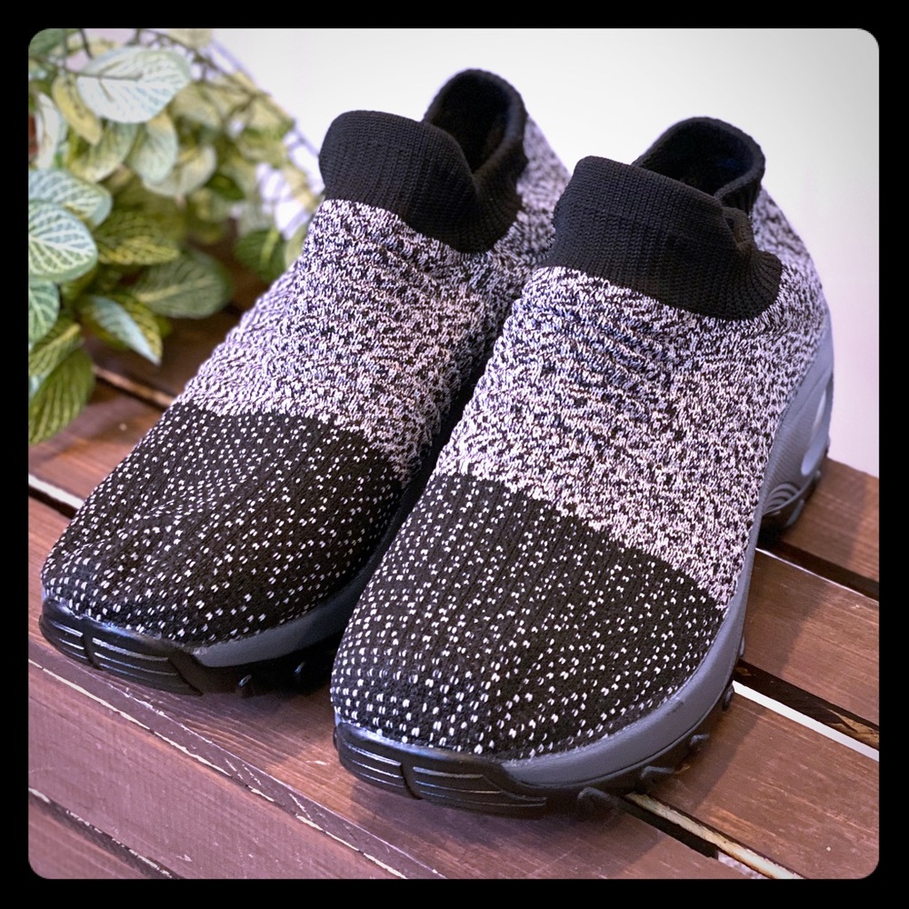 New Fashion Sneakers Comfort Wedge Platform Loafer
